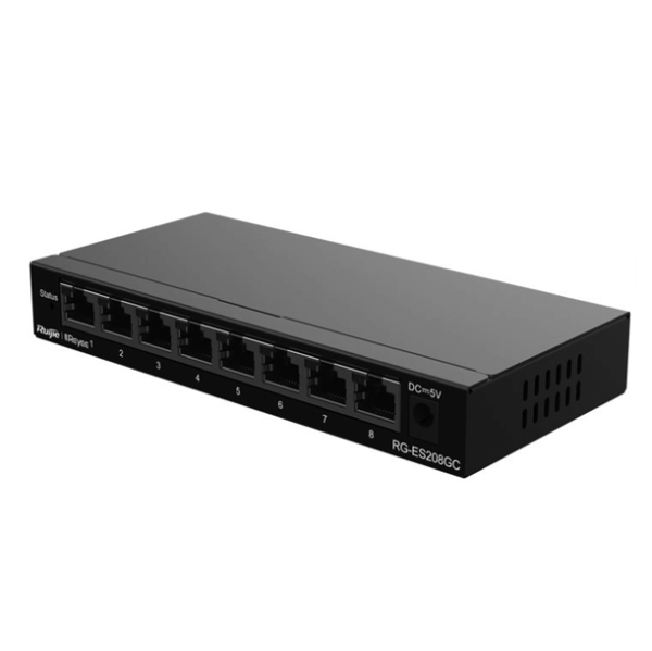 Layer 2 Smart Managed Switch 8 Cổng RUIJIE RG-ES208GC