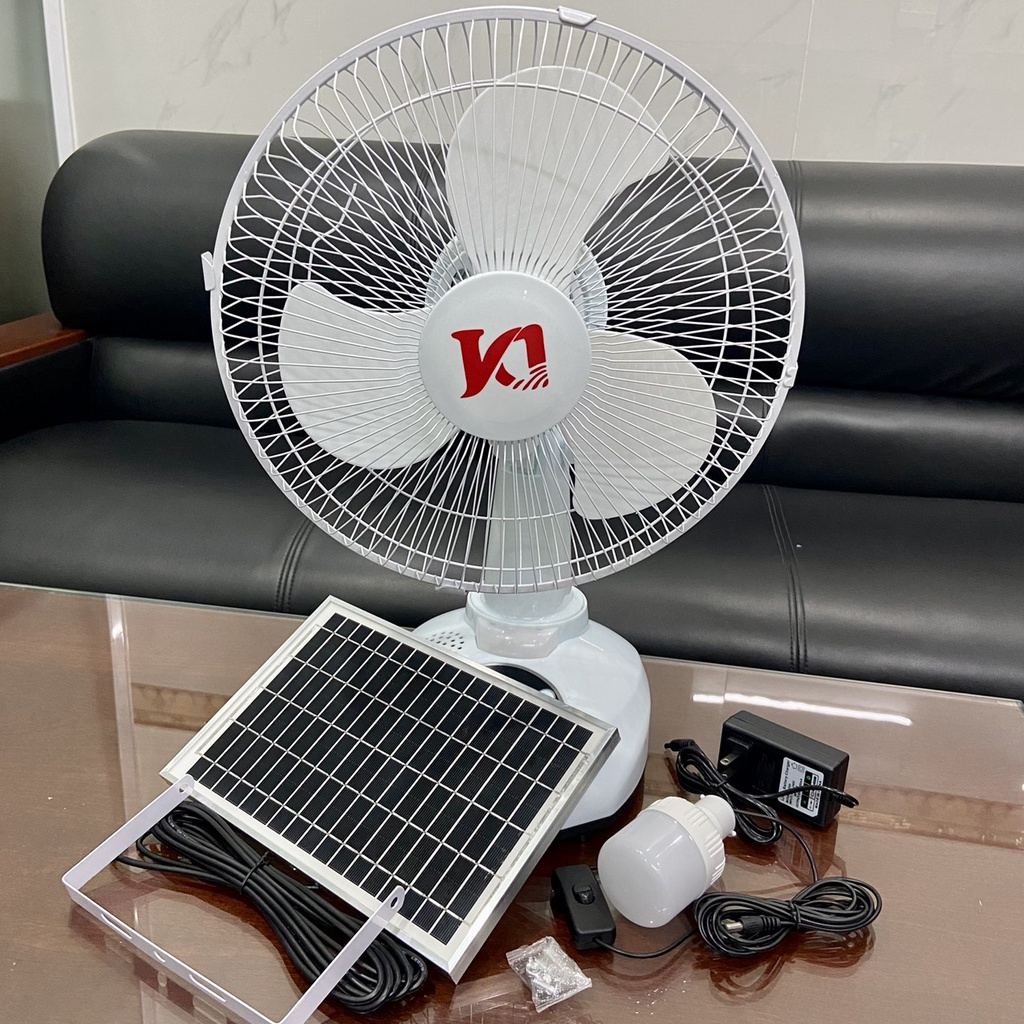 Quạt Năng Lượng Mặt Trời Jindian JD T9 12W